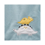Manta con Borde Estampado