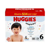 Pañales Snug & Dry Talla 6