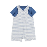 Overall Azul y Rayas (2 Piezas)