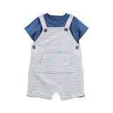Overall Azul y Rayas (2 Piezas)