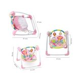 Silla Mecedora "Deluxe Swing" (Rosa)