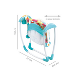 Silla Mecedora "Deluxe Swing" (Azul)