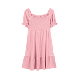 Vestido Rosa Fruncido