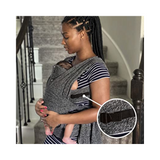 Cangurera de Tela ComfyFit Ajustable 3 en 1 (Gris)