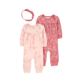 Conjunto Floral (3 Piezas)