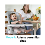 Silla para Comer "Beanstalk Gray" (6 en 1)
