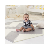 Alfombra de Juego "Geo Grey & Cream"