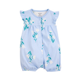 Enterizo de Mangas Cortas Floral Flutter