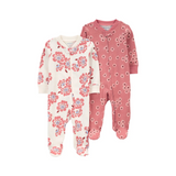 Pijama de Flores (2 Piezas)