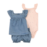 Conjunto Chambray (3 Piezas)