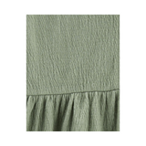 Conjunto Floral Verde (2 Piezas)