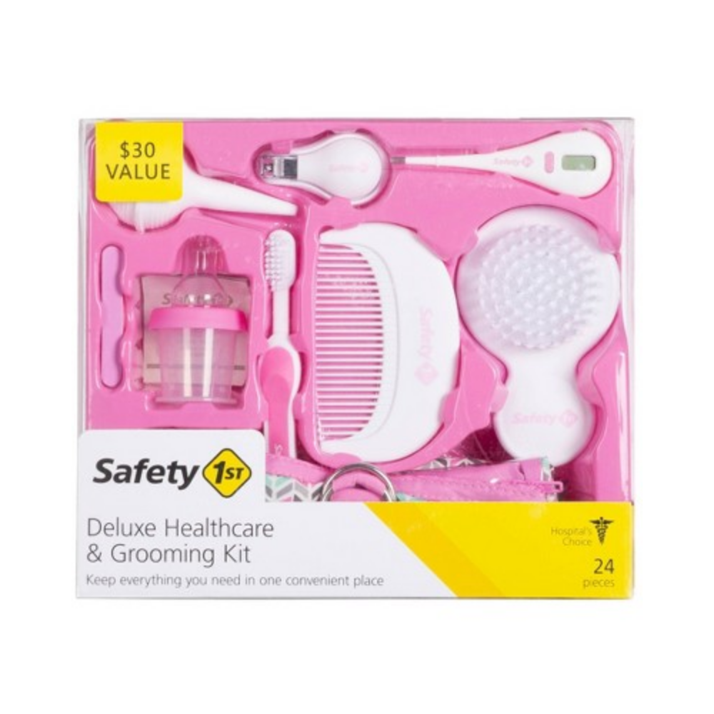 Kit de Cuidado e Higiene para Bebé Rosa (24 piezas) – Baby