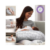 Almohada de Lactancia (Cables Grises)
