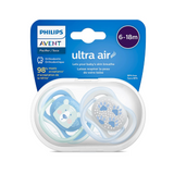 Chupones Ultra Air "Patitas y Oso" (2 Unidades)