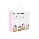 Set de Teteros de Silicón + Tetinas  (10 Piezas)