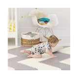 Alfombra de Juego "Geo Grey & Cream"