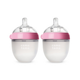 Set de Teteros de Silicón + Tetinas  (10 Piezas)