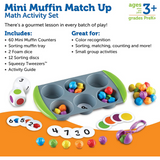 Set de Actividades Matemáticas Mini Muffin Match Up