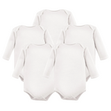 Bodies Manga Larga Blancos (5 Unidades)