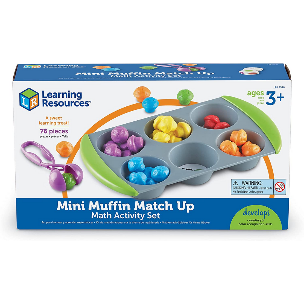 Set de Actividades Matemáticas Mini Muffin Match Up