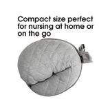 Almohada de Lactancia (Gris Suave)